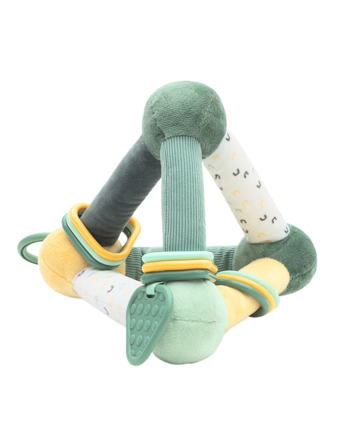 Ovelha Sonolenta Brinquedo Triangular de Peluche Kikkaboo
