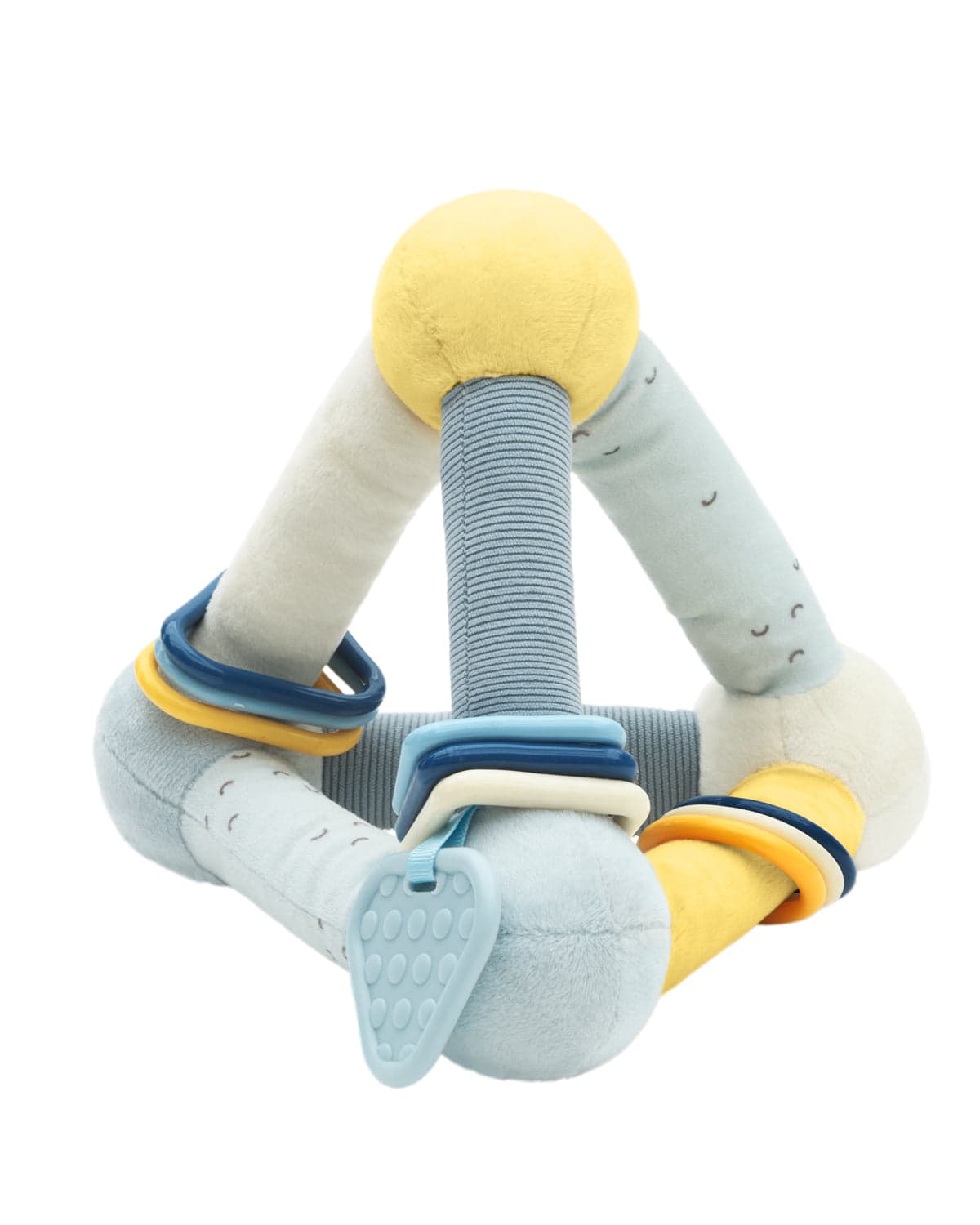 Peluche triangular Stripy Friends Kikkaboo
