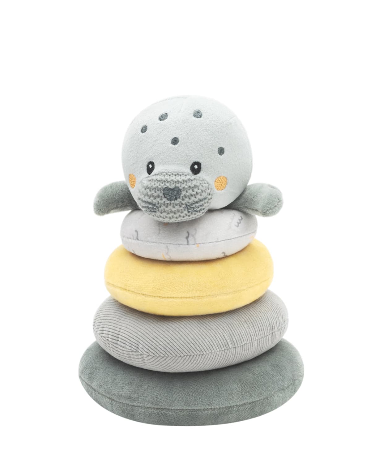 Torre de empilhamento de peluches Seally Me Kikkaboo