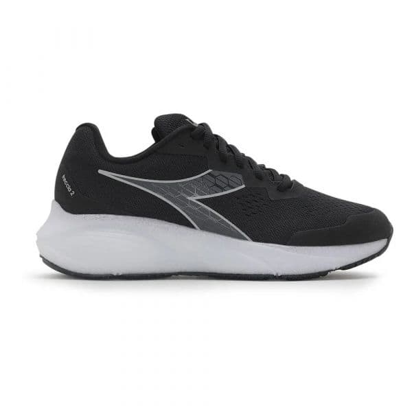 Diadora Sportswear Sapatilhas de Running Freccia 2 Black / Silver / White 38 1/2