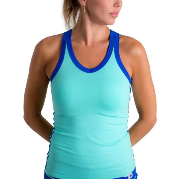 Belenberbel Pita Coral Short Sleeve T-shirt Azul XL Mulher