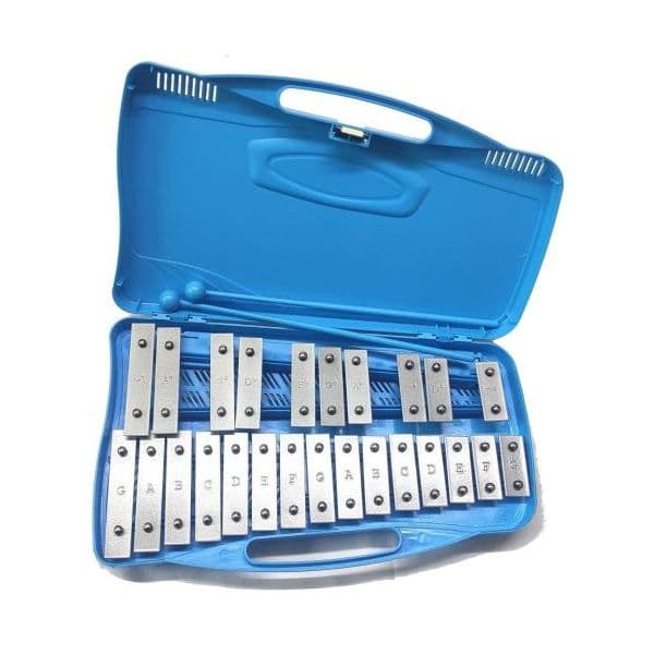 Alysée Metalofone Cromático 25 Notas Azul