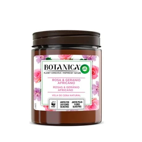 BOTANICA VELA rosa e gerânio