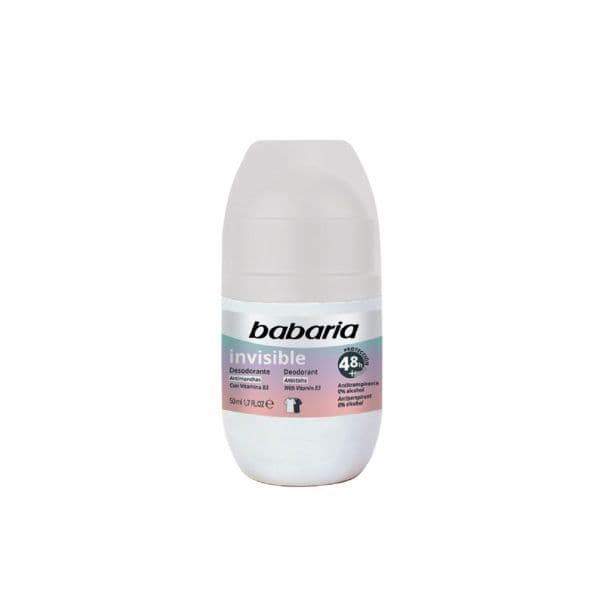 Babaria Deo Roll On Invisible 48h 50ml