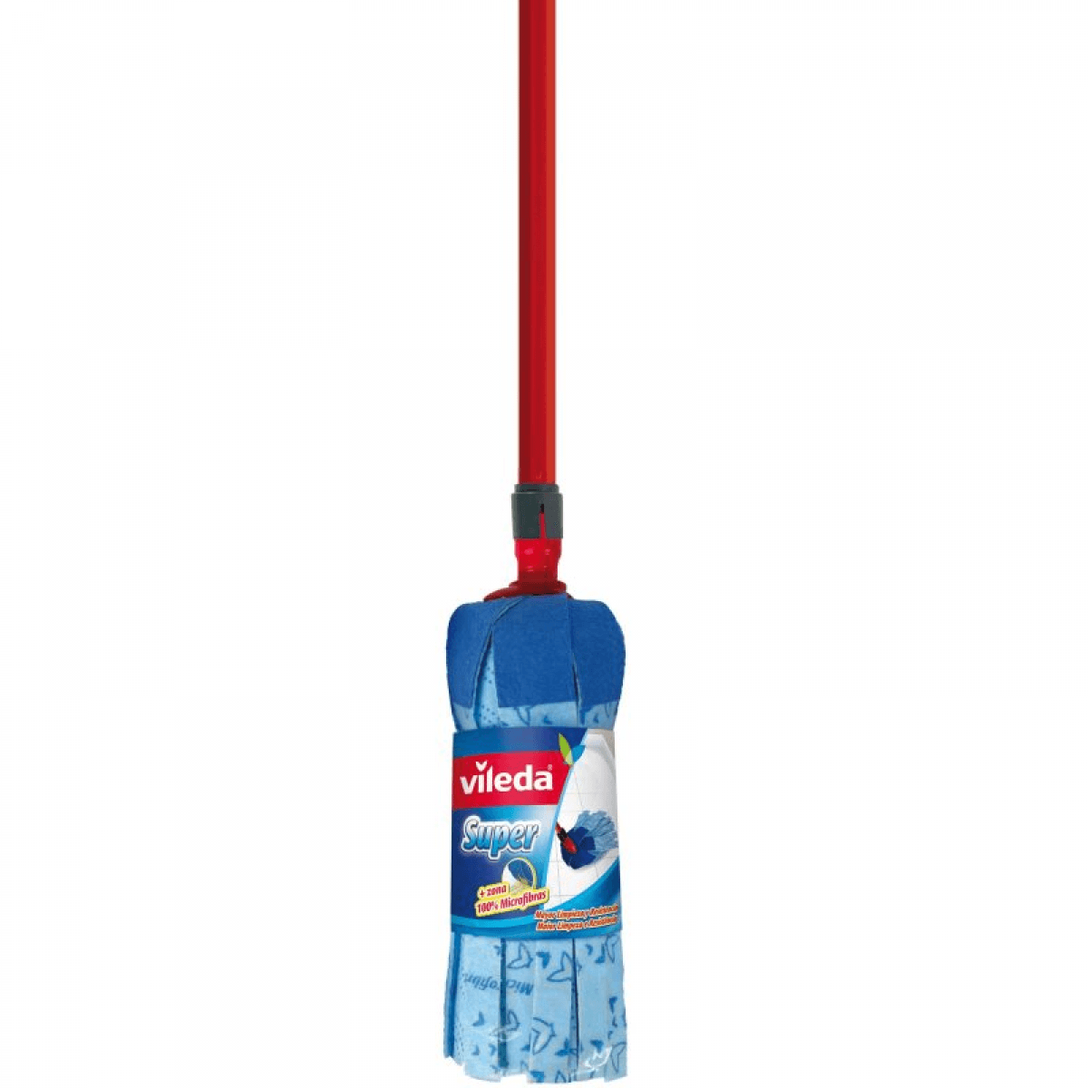 Vileda Esfregona c/Cabo 100% Microfibras Super - 686143134