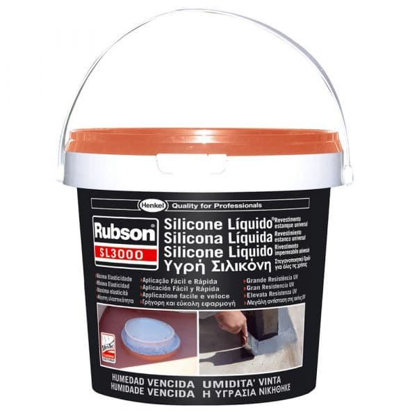 Rubson Silicone Liquido SL3000 5 Kg Cor Telha 1326031