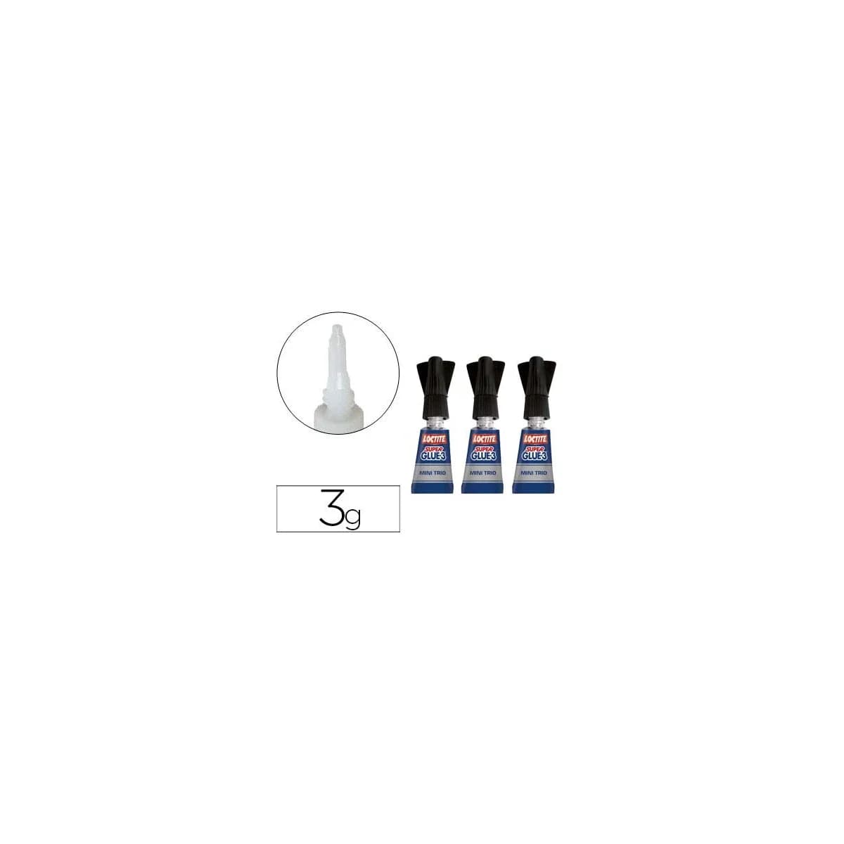 Loctite Super Cola Power Mini Trio 3x1g - 2054327