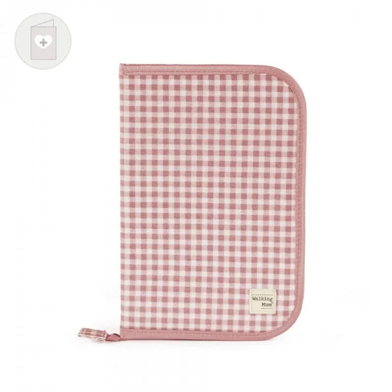 Walking Mum Porta Documentos - I Love Vichy (rosa) - 36270