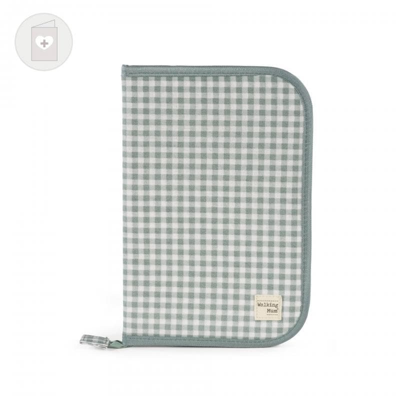 Walking Mum Porta Documentos - I Love Vichy (verde) - 36271