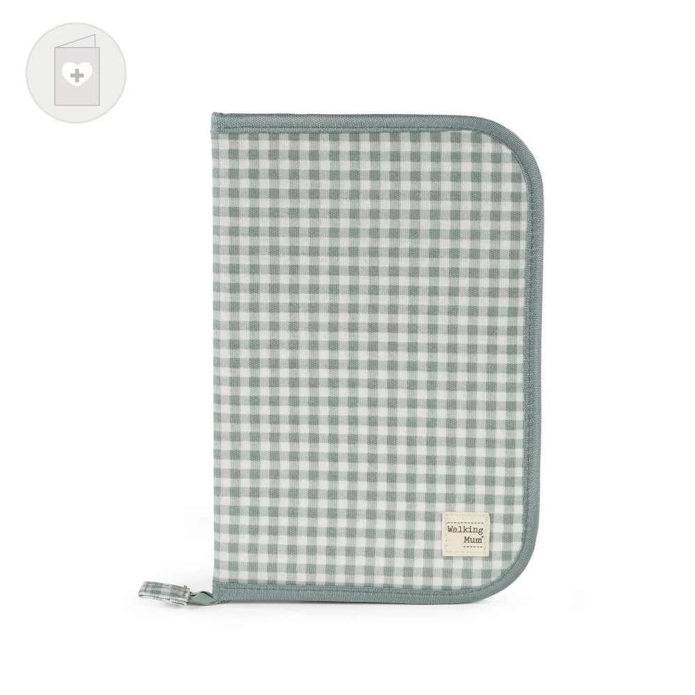 Walking Mum Porta Documentos - I Love Vichy (verde) - 36271
