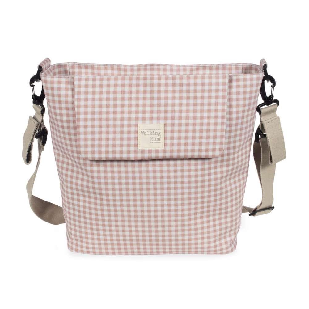 Walking Mum Bolsa com Muda-fraldas I Love Vichy Rosa - 36300
