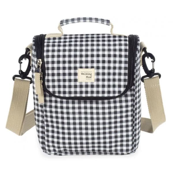 Walking Mum Lancheira I Love Vichy Negro