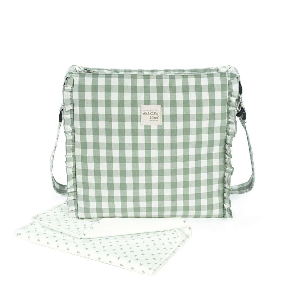 Saco com Muda Fraldas Walking Mum Remy Verde