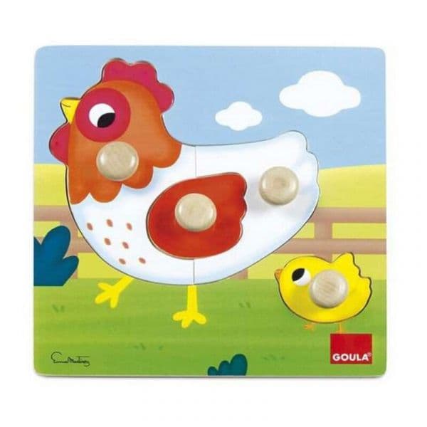 Goula Puzzle Galinha - 53052