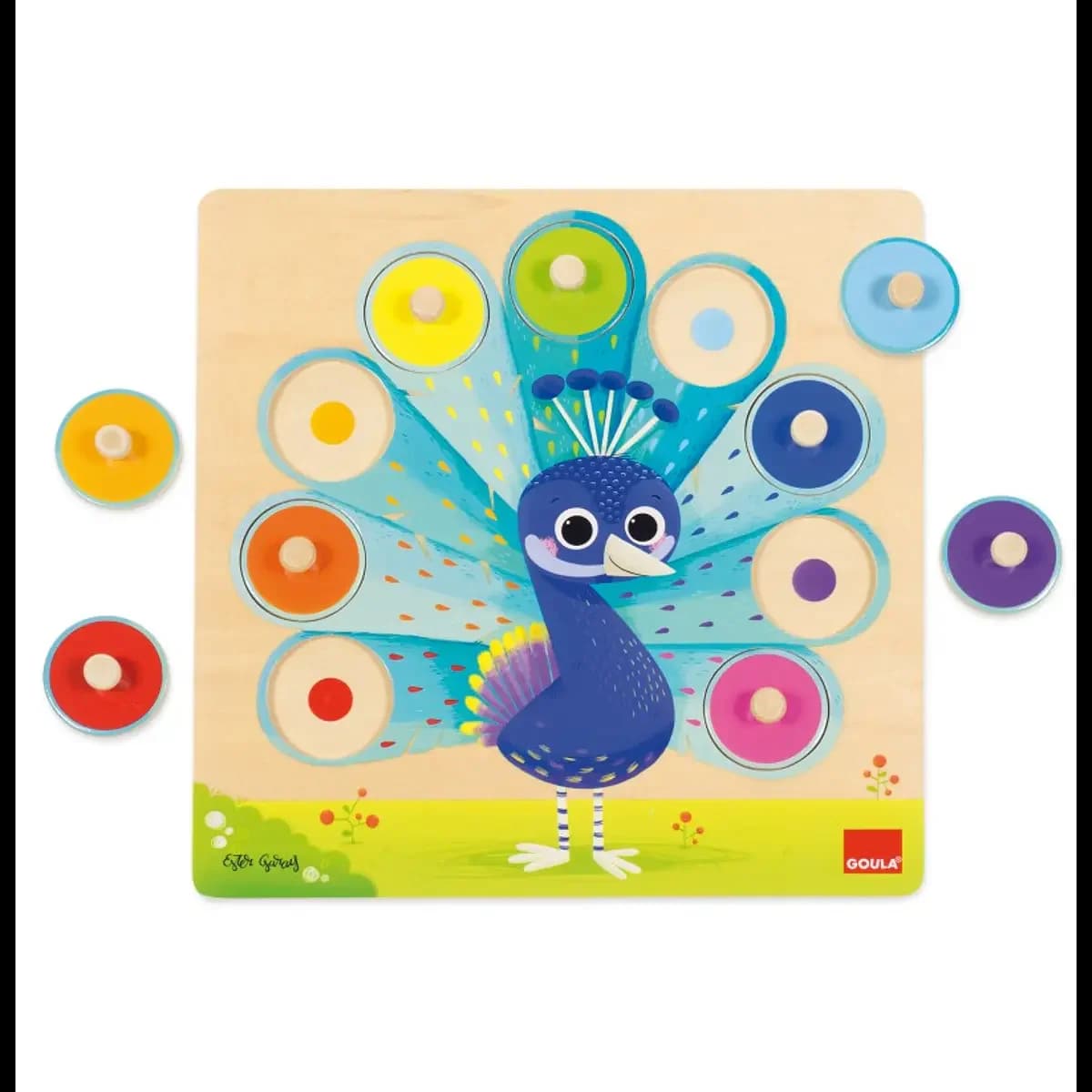 Goula Puzzle Pavão Real - 453060