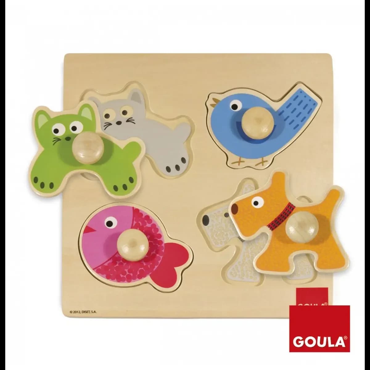 Goula Puzzle Animais Domésticos - 53116