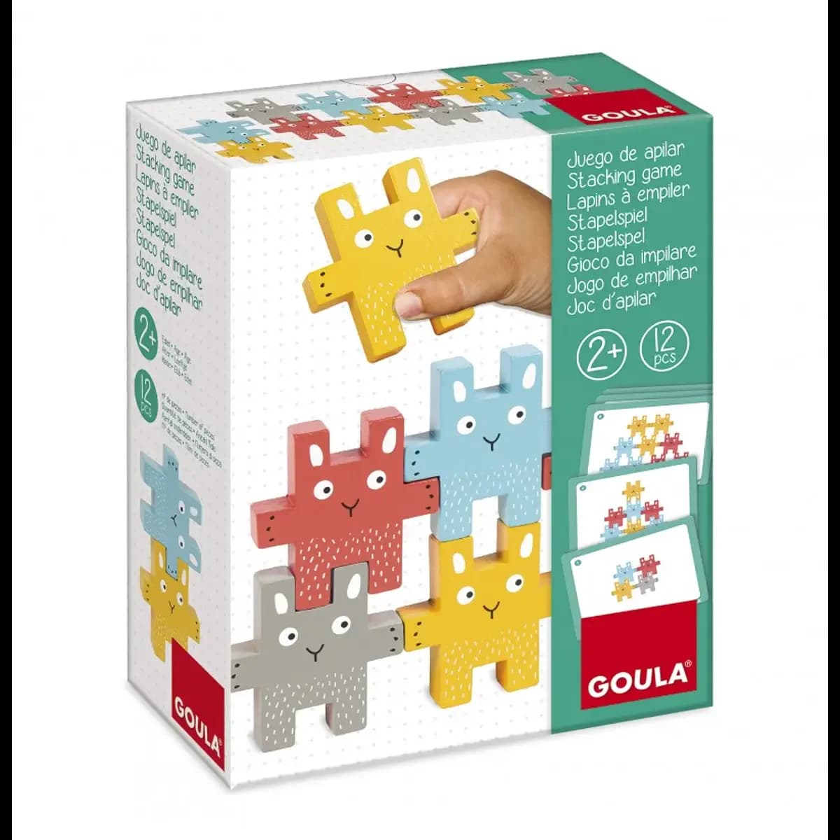 Goula Jogo Educativo Jogo de empilhar