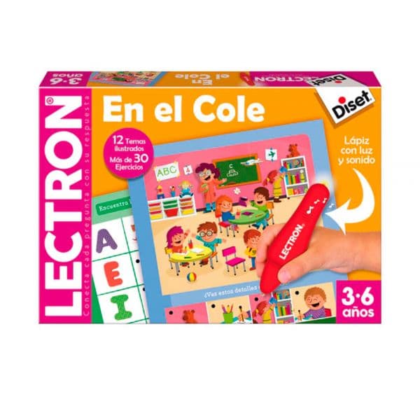 Diset Jogo Didático Lectron En El Cole (ES)