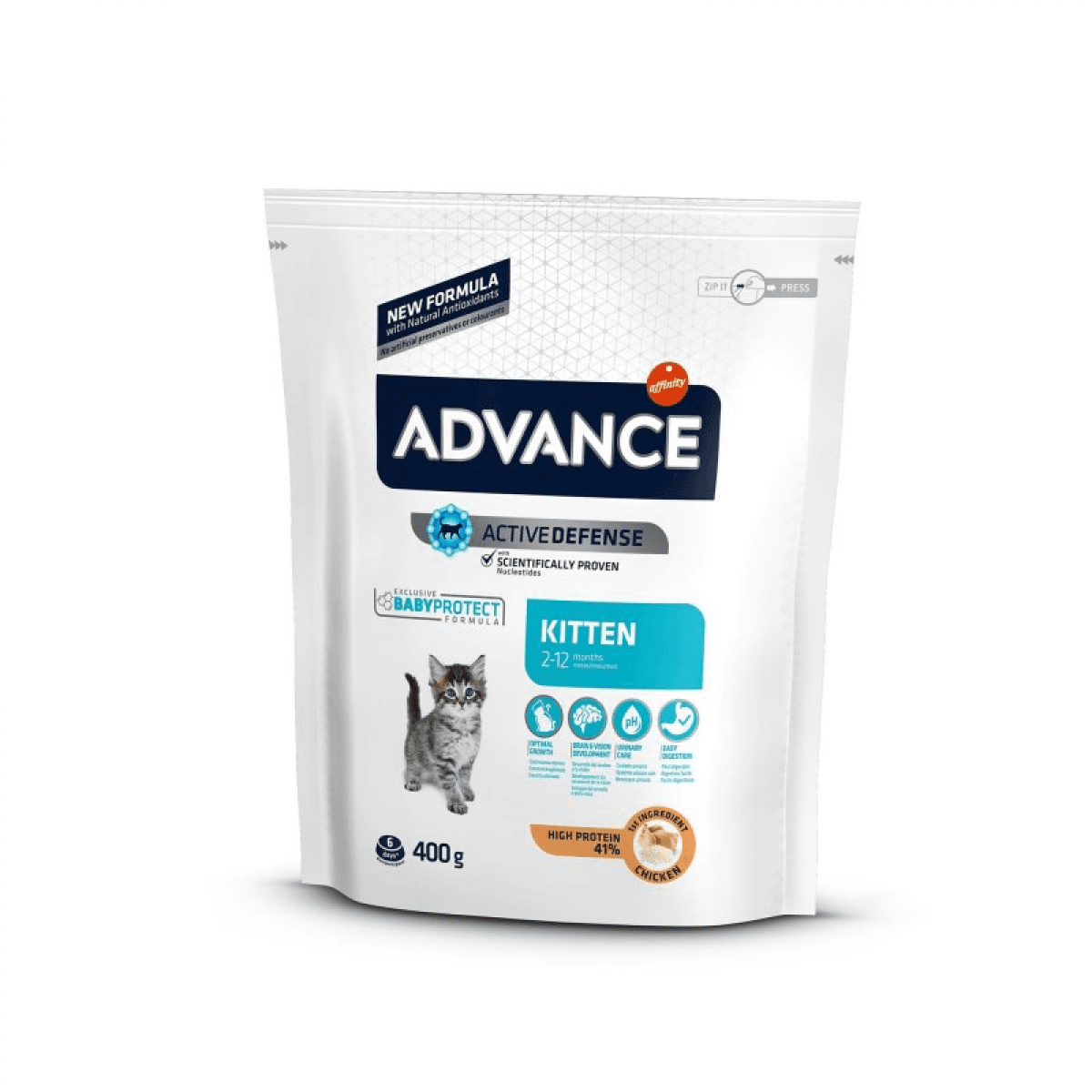 Advance Kitten Chicken & Rice Cat 400g