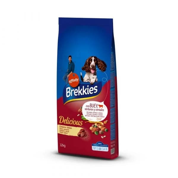 Brekkies Delicious Beef Vegetables 15Kg