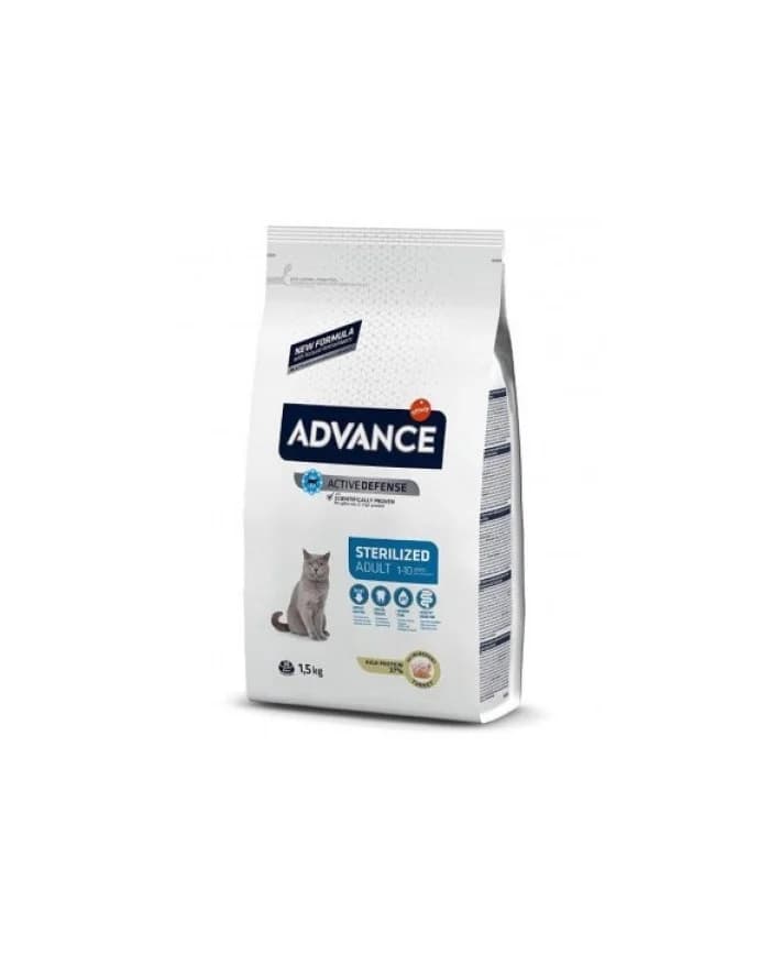 Advance Adult Sterilized Turkey & Barley Cat 1,5Kg