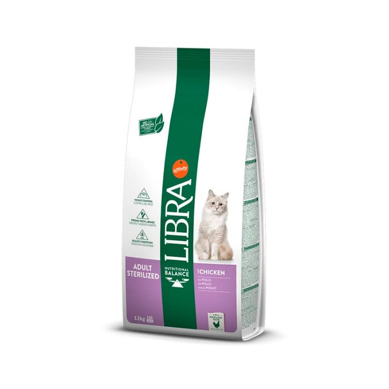 Libra Adult Sterilized Chicken Cat 12Kg