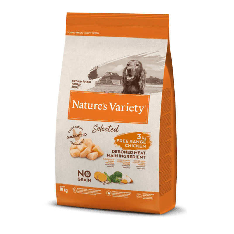 Nature's Variety Selected Medium/Maxi Free Range Chicken 12Kg