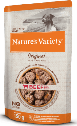 Ração Húmida Nature's Variety Dog Wet Original No Grain Mini Beef 150g