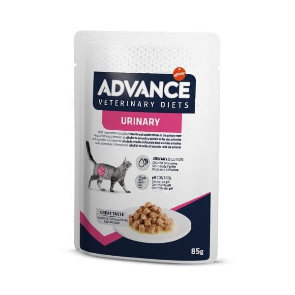 Ração Húmida Advance Vet Diets Cat Urinary 12x 85g