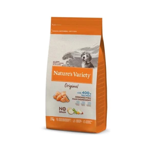 Nature's Variety Original No Grain Junior Salmon 2Kg