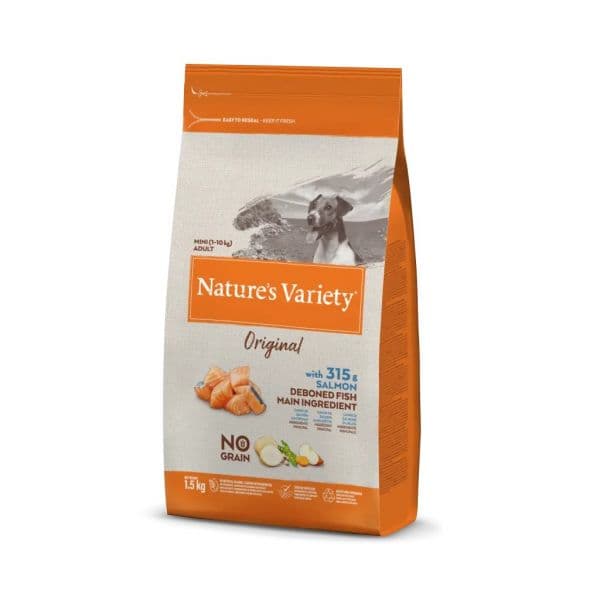 Nature's Variety Original No Grain Mini Salmon 7Kg