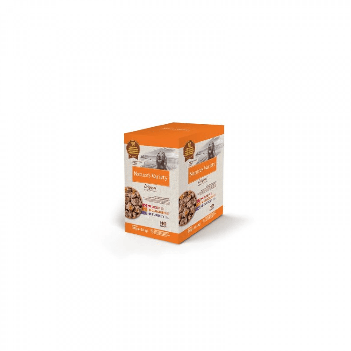 Ração Húmida Nature's Variety Original No Grain Medium Paté Multipack 4x 300g