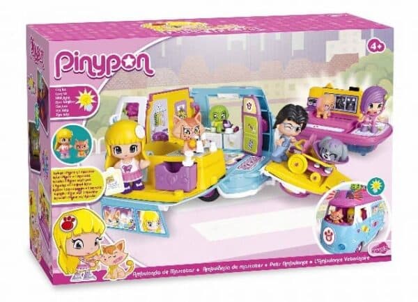 Famosa Pinypon - Ambulância de Mascotes