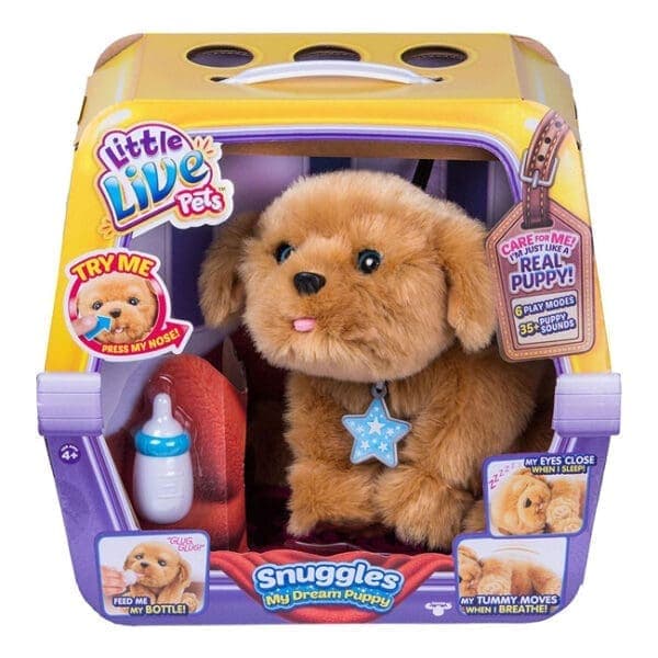 Famosa Little Live Pets - Cão Sleepy Puppy