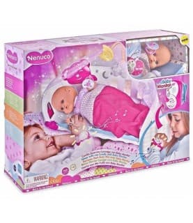 Famosa Nenuco Berço Dorme Comigo com Baby Monitor