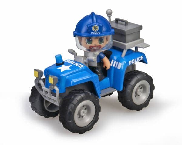 Famosa Pinypon Figura Policia e Quad Pinypon Action
