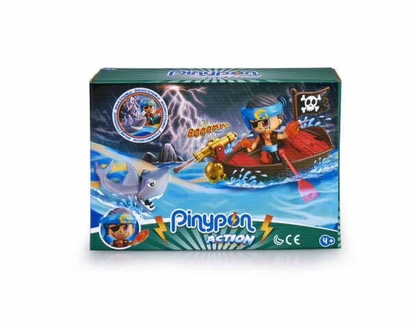 Famosa Pinypon Action Barco Pirata 4+