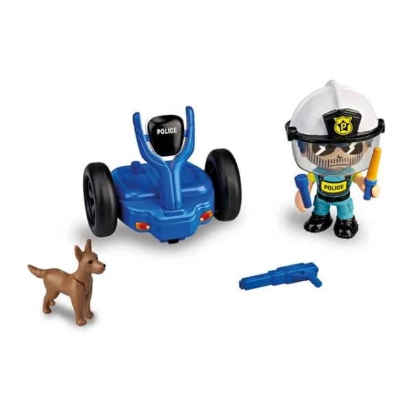 Famosa Pinypon - Figura Policia com Segway