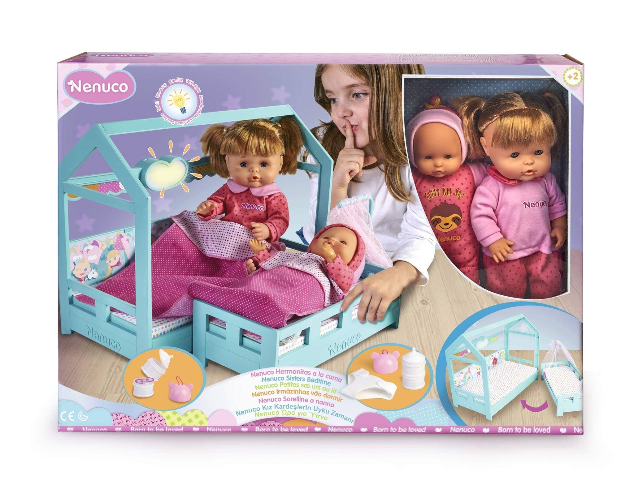 Famosa Nenuco Irmãzinhas vão Dormir - FM 15776 - 7703