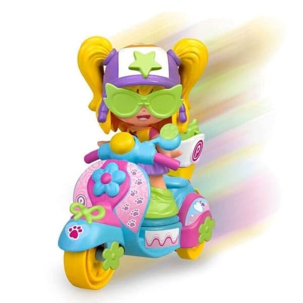 Pinypon Puppy Motorbike com Reboque - F16247