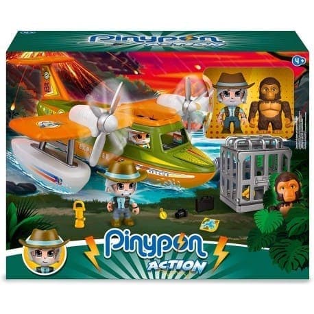 Pinypon Action Selva Hidroavião De Resgate