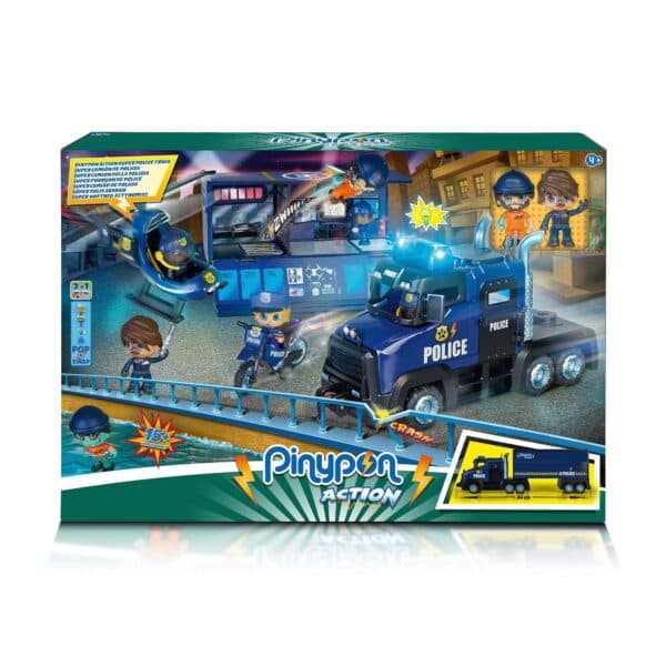 Pinypon Action - Super Camião da Policia 4+