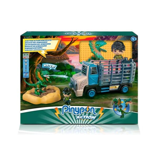 Famosa Pinypon Action Resgate do Dinossauro - F17398