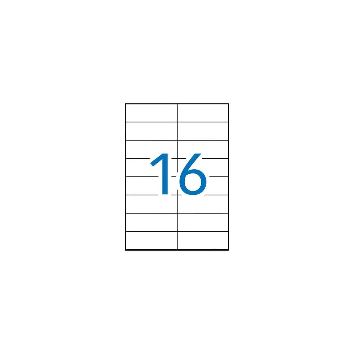 Apli Etiquetas Adesivas 105x37mm 100 Fls - 01274