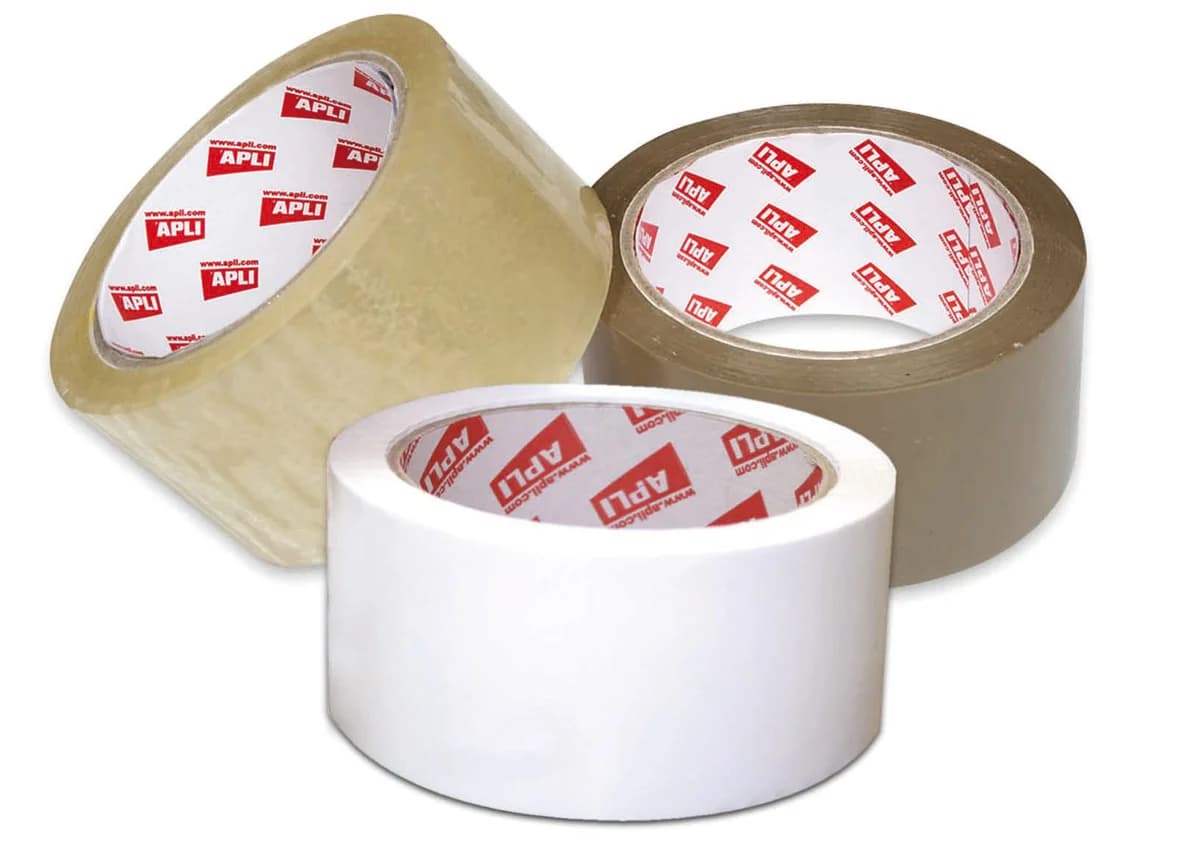 Fita Cola de Embalagem Branca 48mm x 66m Polipropileno – Apli