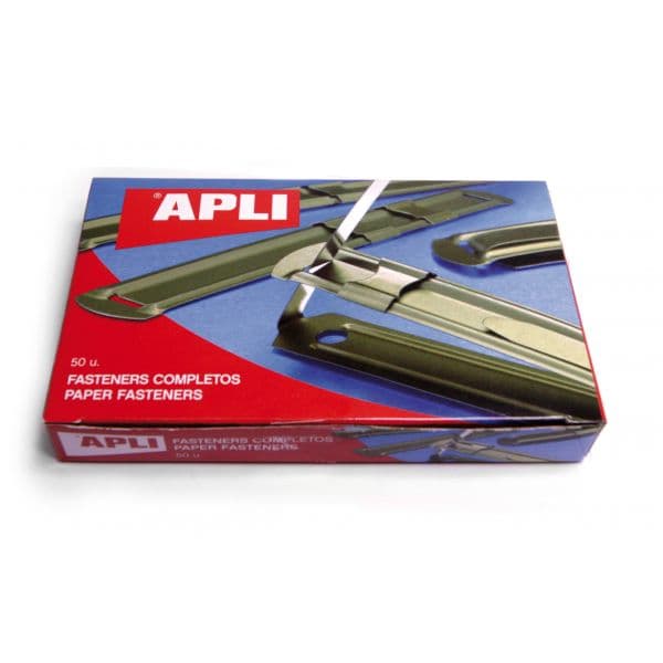 Apli 50 Un. Ferragens Metálicas Papel - 11831