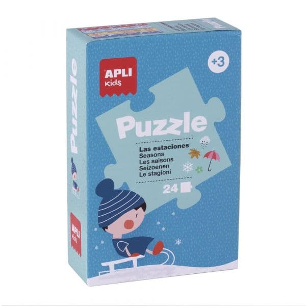 Apli Puzzle 4 Estações 24 Peças - APL13857