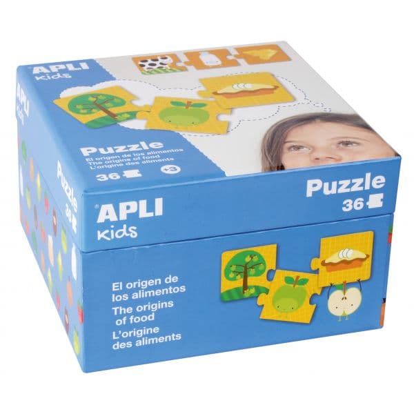 Apli Puzzle Origem Dos Alimentos 36U - 14360
