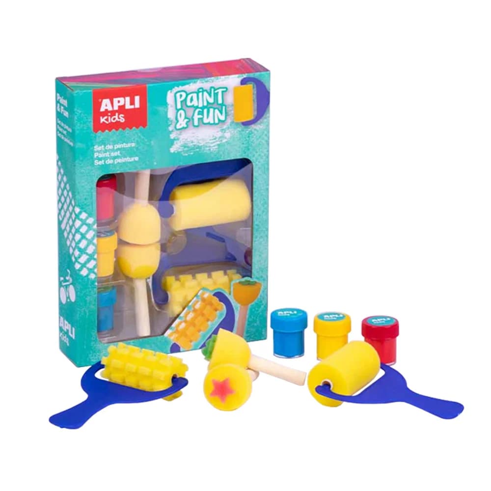 Apli Kit Pinturas Kids Paint&fun APL15135