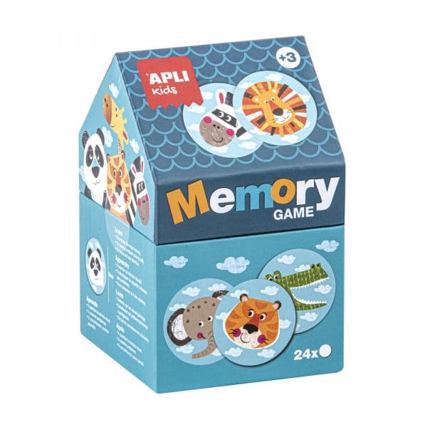 APLI Jogo Casinha de Memória Safari 24 Peças